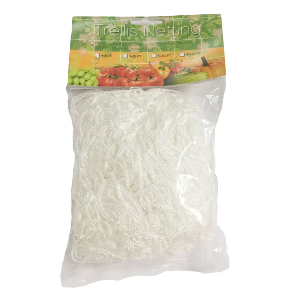 3x Heavy-Duty Fruit Veggie 10m 32.8ft Plants Trellis Climbing Net Growing
