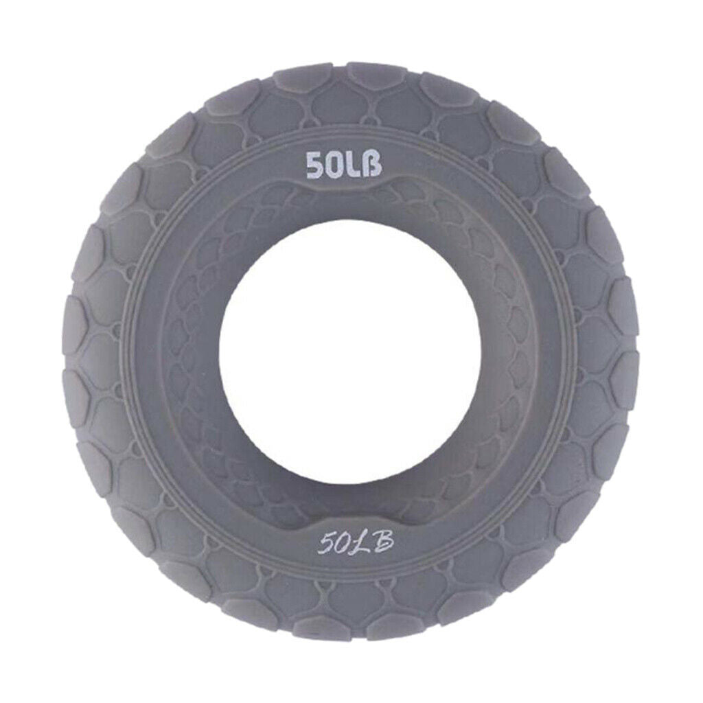 Silicone 3" Strength Forearm Hand Wrist Gripper Ring Muscle Power Training
