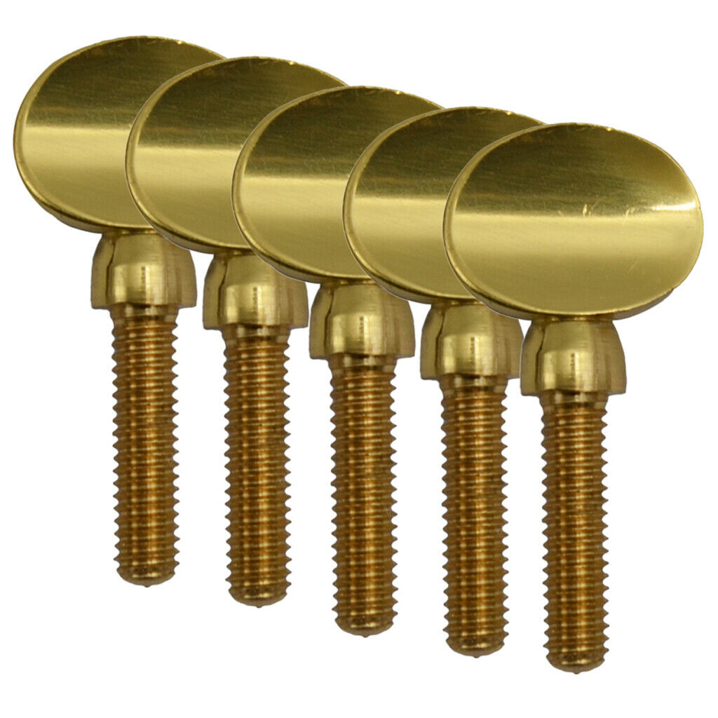 5 Pcs Copper Saxophone Neck Receiver Tightening Screw for Saxophone Clarinet