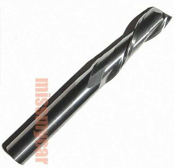 5pcs 2*8mm aluminium cutting double flute CNC router bits Φ4mm [M1]