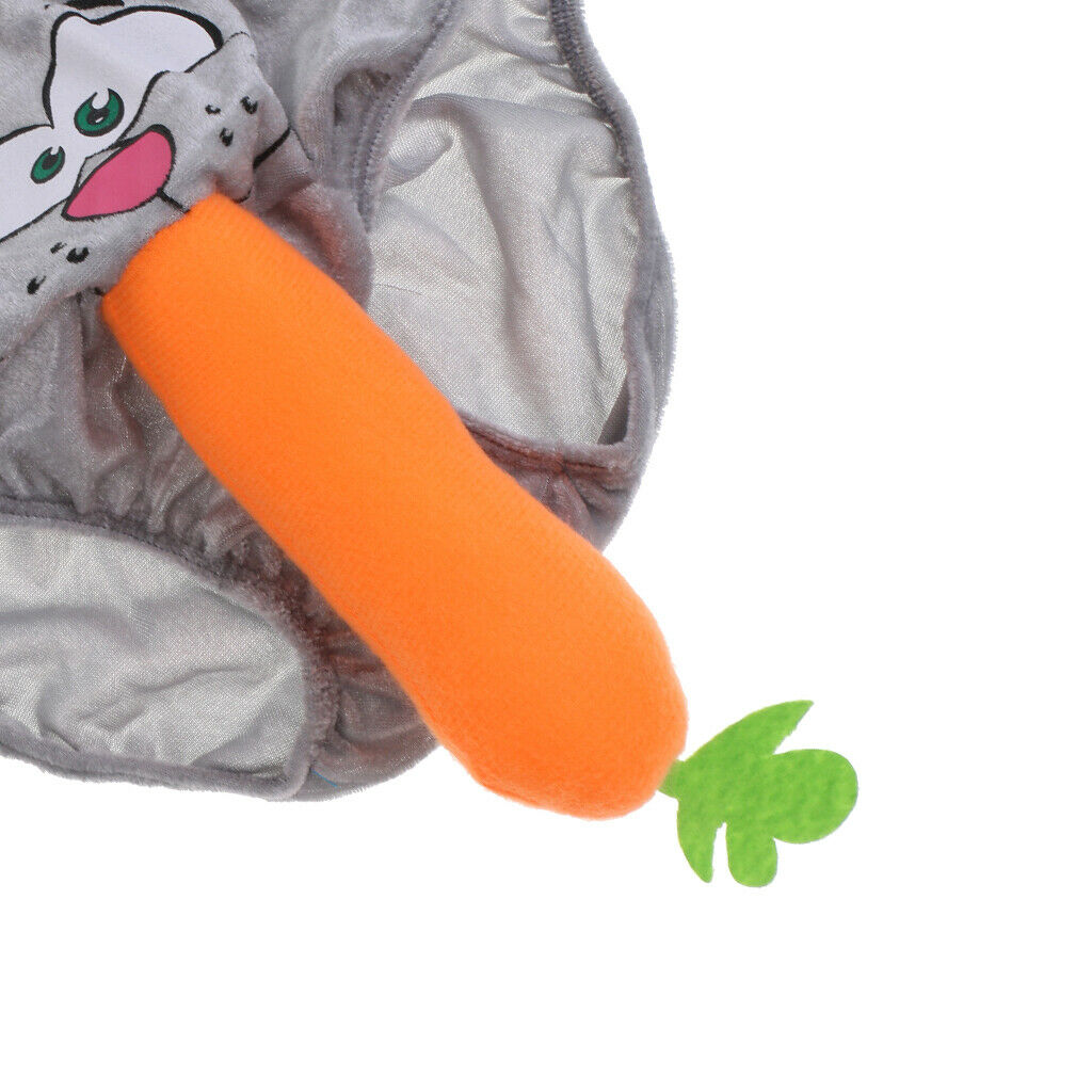 Funny Sexy Slip Rabbit Carrot Costume Male  Party