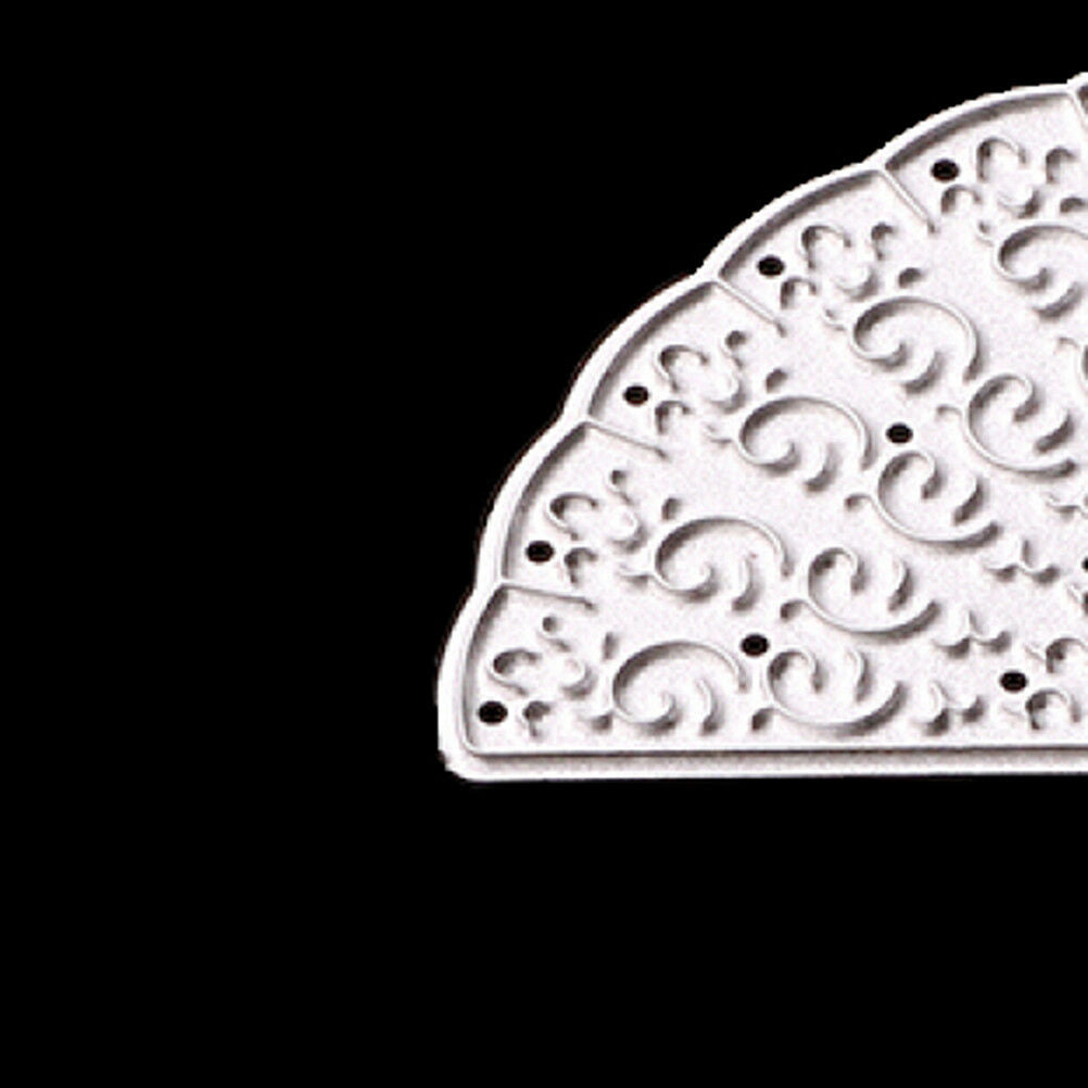 Mini fan Metal Cutting Dies Stencil Scrapbook Paper Cards Album Deco.l8