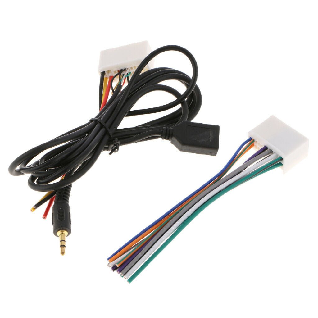 Car Audio Wiring Harness Connector with Direct Connection for KIA K2 K5 Hyundai