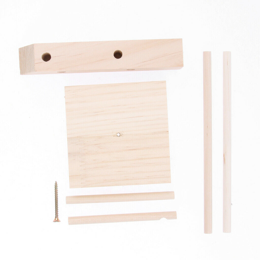 Wood Sunglasses Eyeglass Rack Display Stand Holder Single Line for 2 Pairs