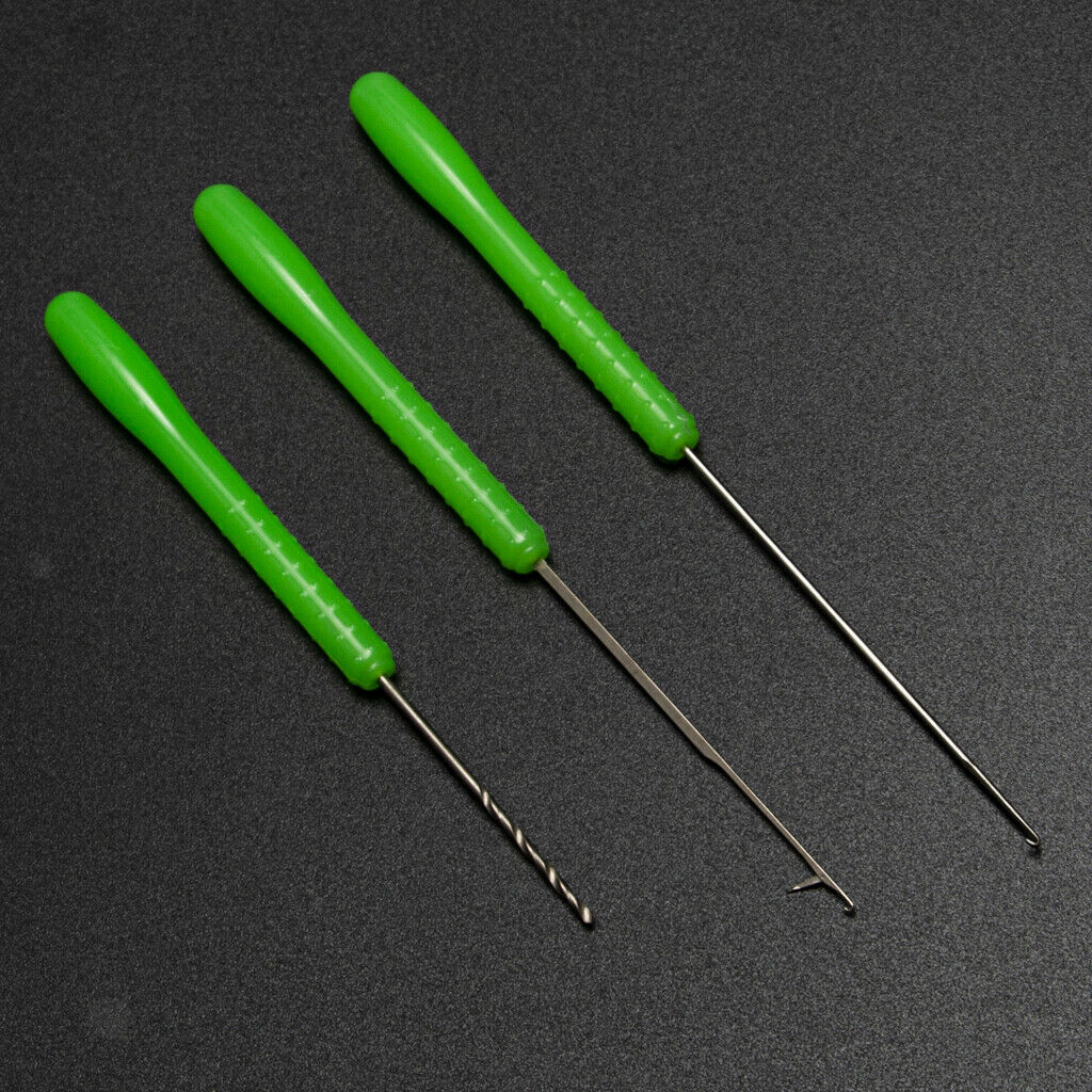 Fishing Baiting Splicing Needle Rig Driller Puller Tool Set