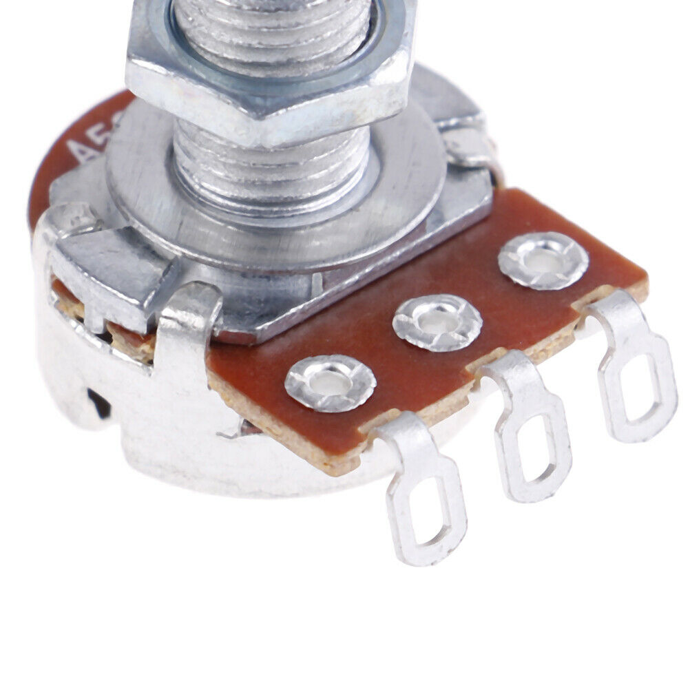 Electric Guitar Split Shaft Linear Taper Switch Potentiometers Volume Ton.l8
