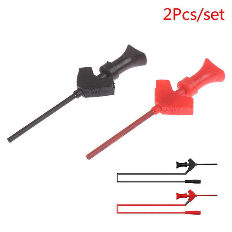 1Pair rIni Analyzer Testing Probe Grabber SMD IC Test Hook Clip Jumper PN_U SJ