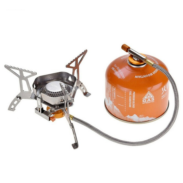 Portable Windproof Camping Gas Stove Mini Outdoor Foldable Cooking Burner3500W