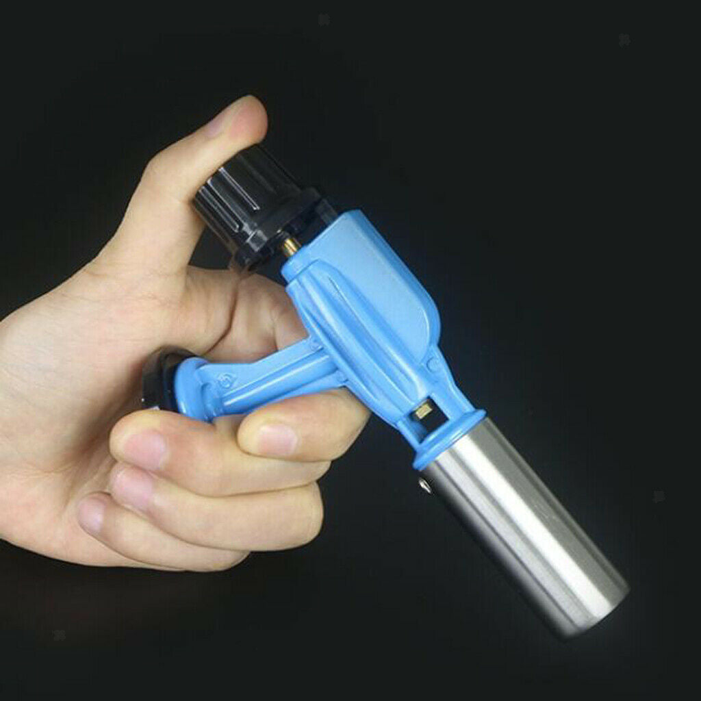 Steel Blow Torch Gas Burner Lighter Welding Soldering Cooking BBQ Flame Gun