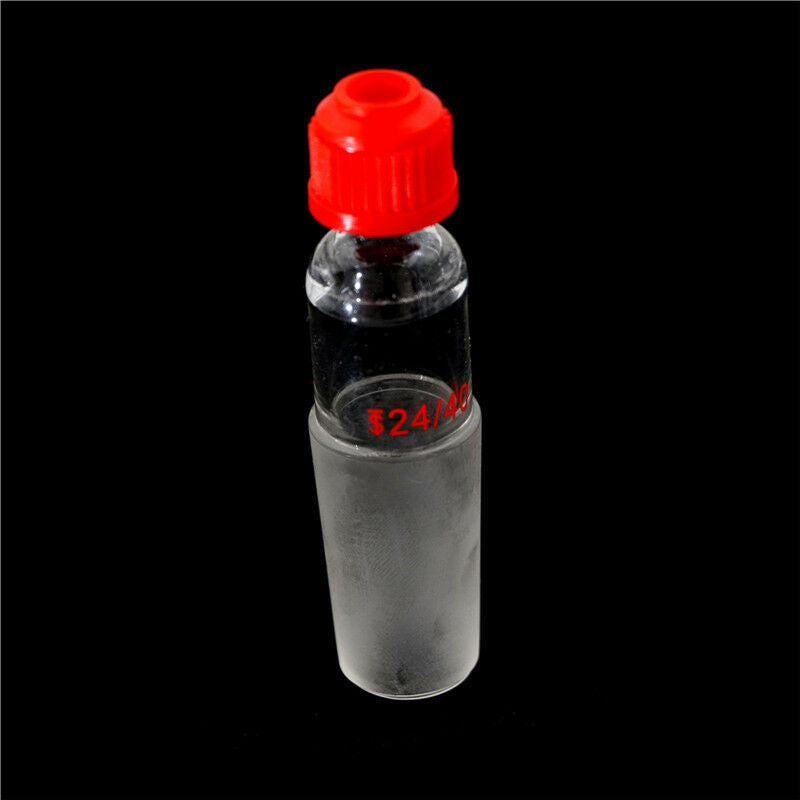 Glass Thermometer Adapter With Thread 24/29 Ground Scock Joint Plastic Screw Lt