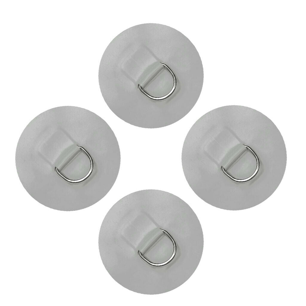 8pcs D- Pad PVC Patch Shock Cord for Kayak Canoes Kit Inflatable Boat