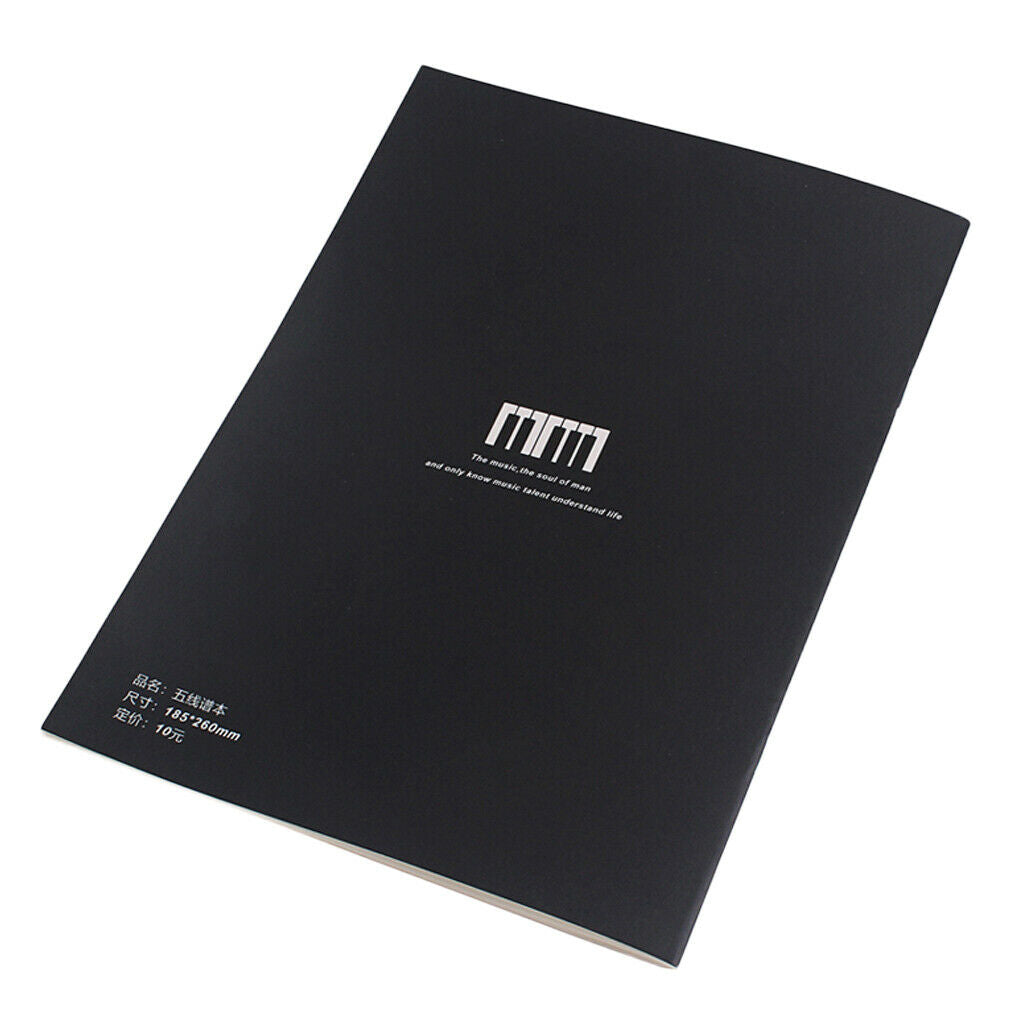 Music Manuscript Sheet Notes Notebook Music Tab Staff Stave Notebook Paper