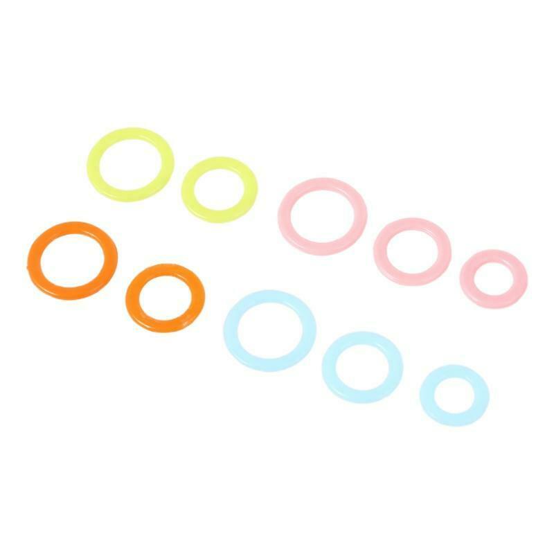 300pcs Round Knit Knitting Marking Circles Rings Markers Crochet Stitch DIY Tool