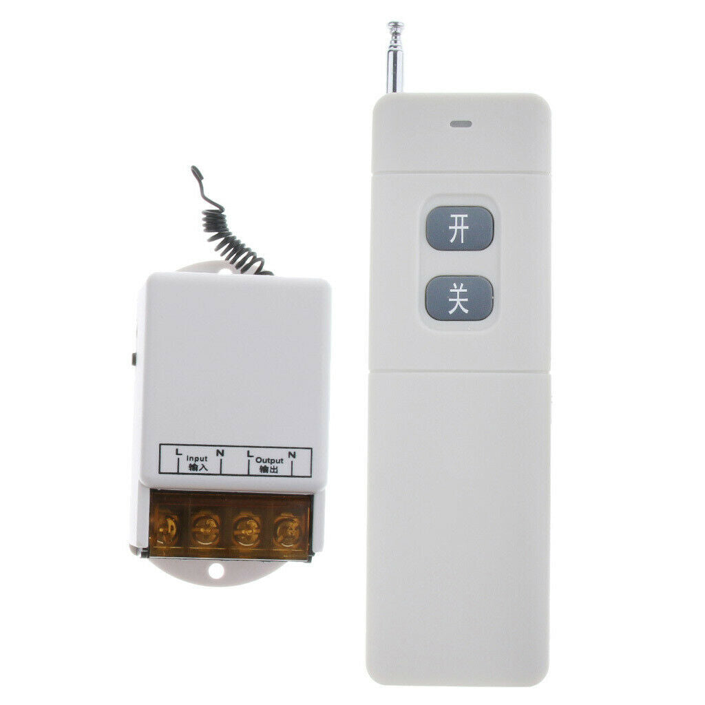 Wireless Remote Control Switch 110-220V 433MHZ controller for motor