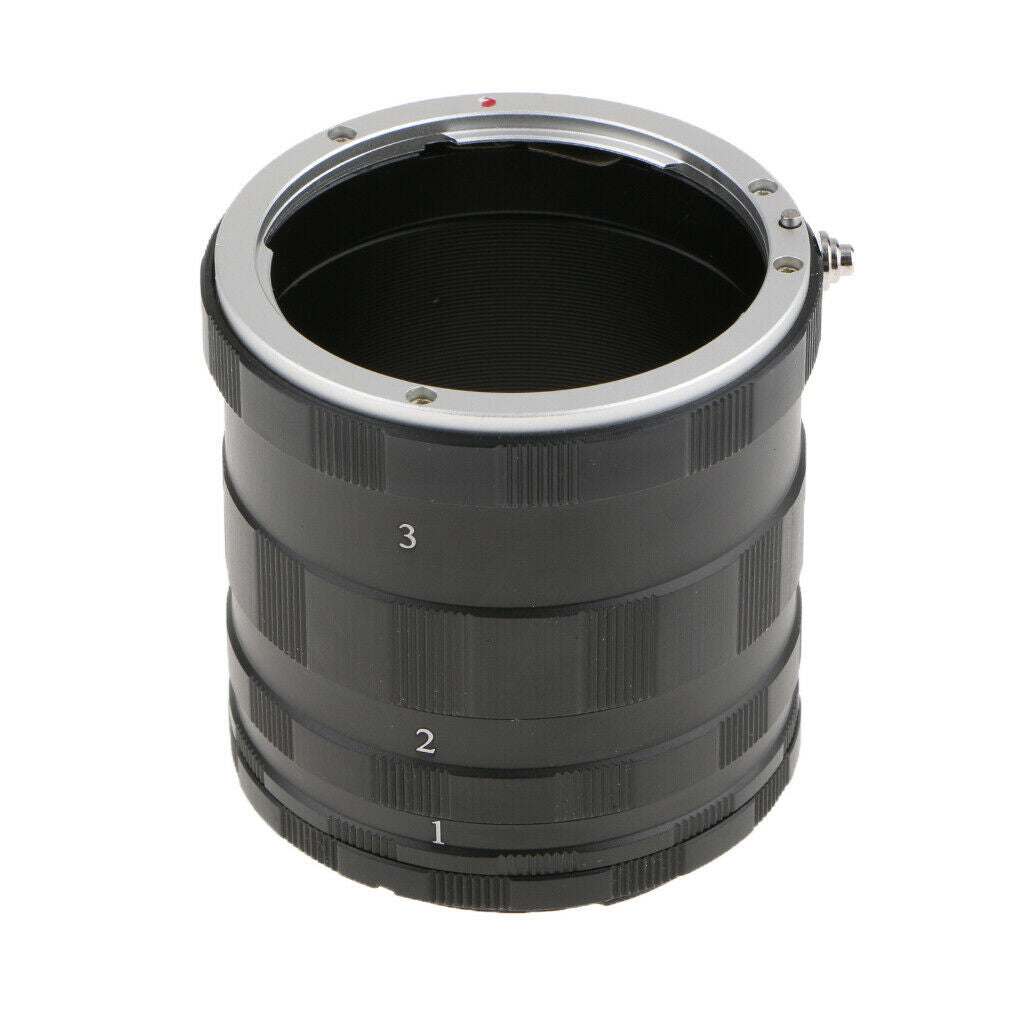 Metal Macro Extension Tube Ring for Canon EOS E Bracket 100D 700D 600D