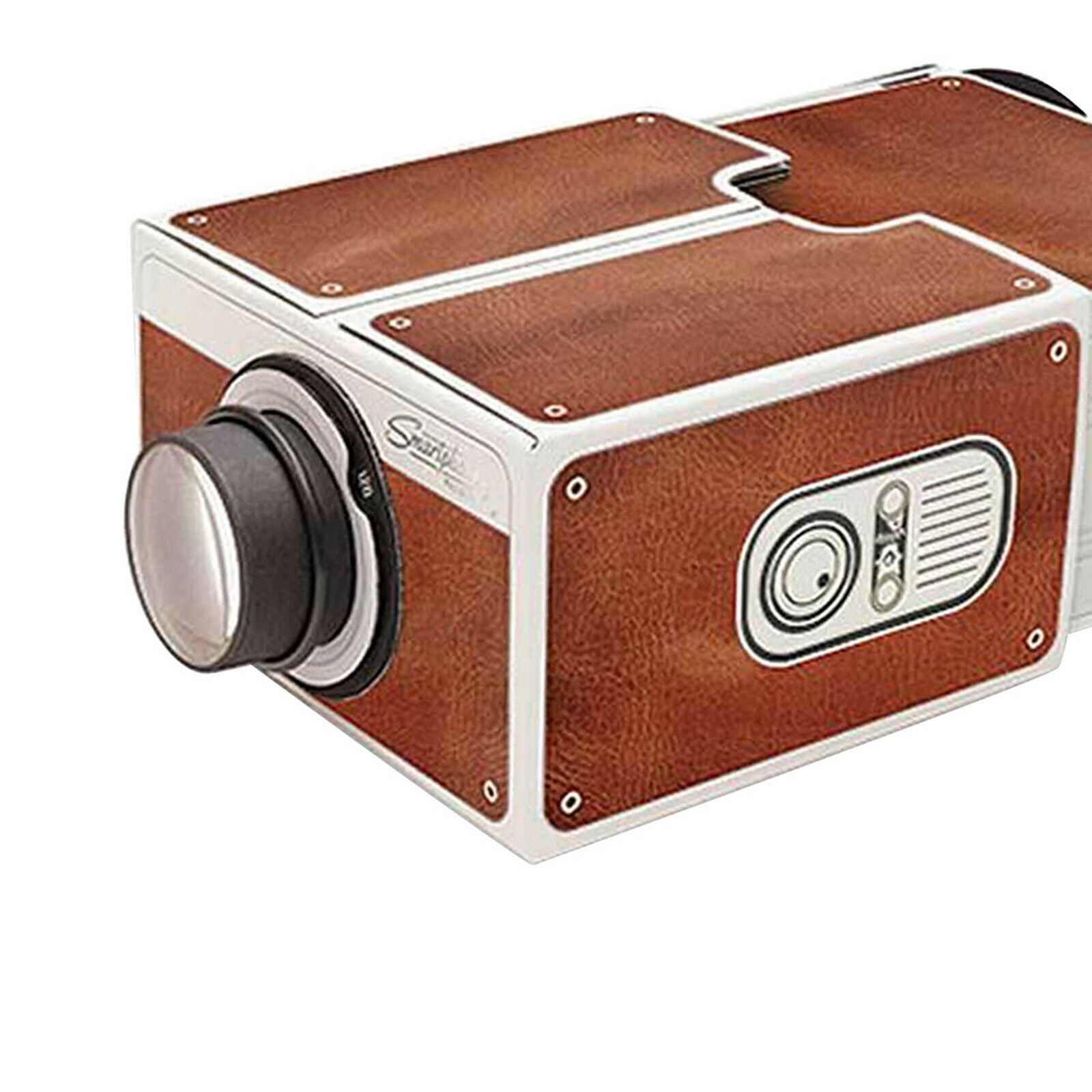 Cardboard Smart Phone Projector TV Screen Amplifier Portable Theater Cinema