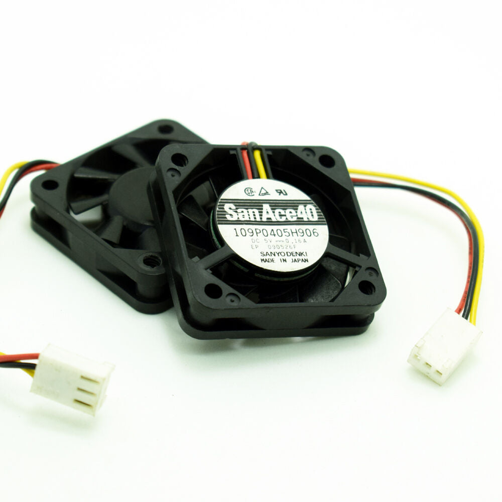 4pcs SanAce40 SANYO DENKI 109P0405H906 40x40x10mm 4010 5V 0.16A DC Cooling fan