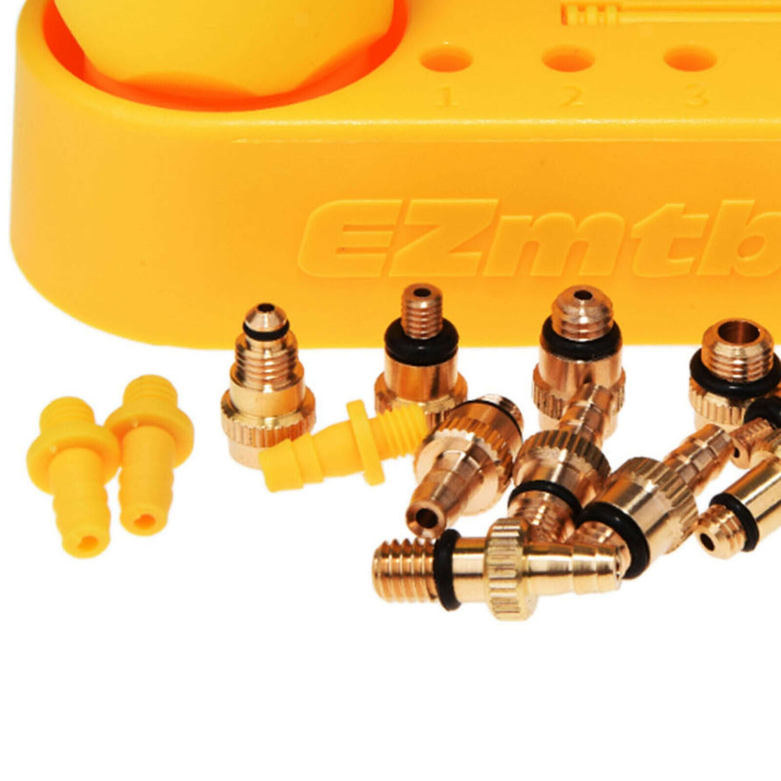 10 in 1 Bicycle Hydraulic Disc Bleeding Adapters Bike Oil Filling Joint
