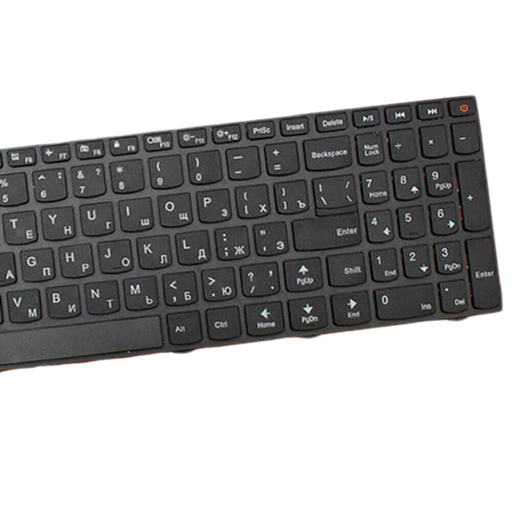 Black RU Laptop Computer Notebook Keyboard Keypad fit for Lenovo 110-15