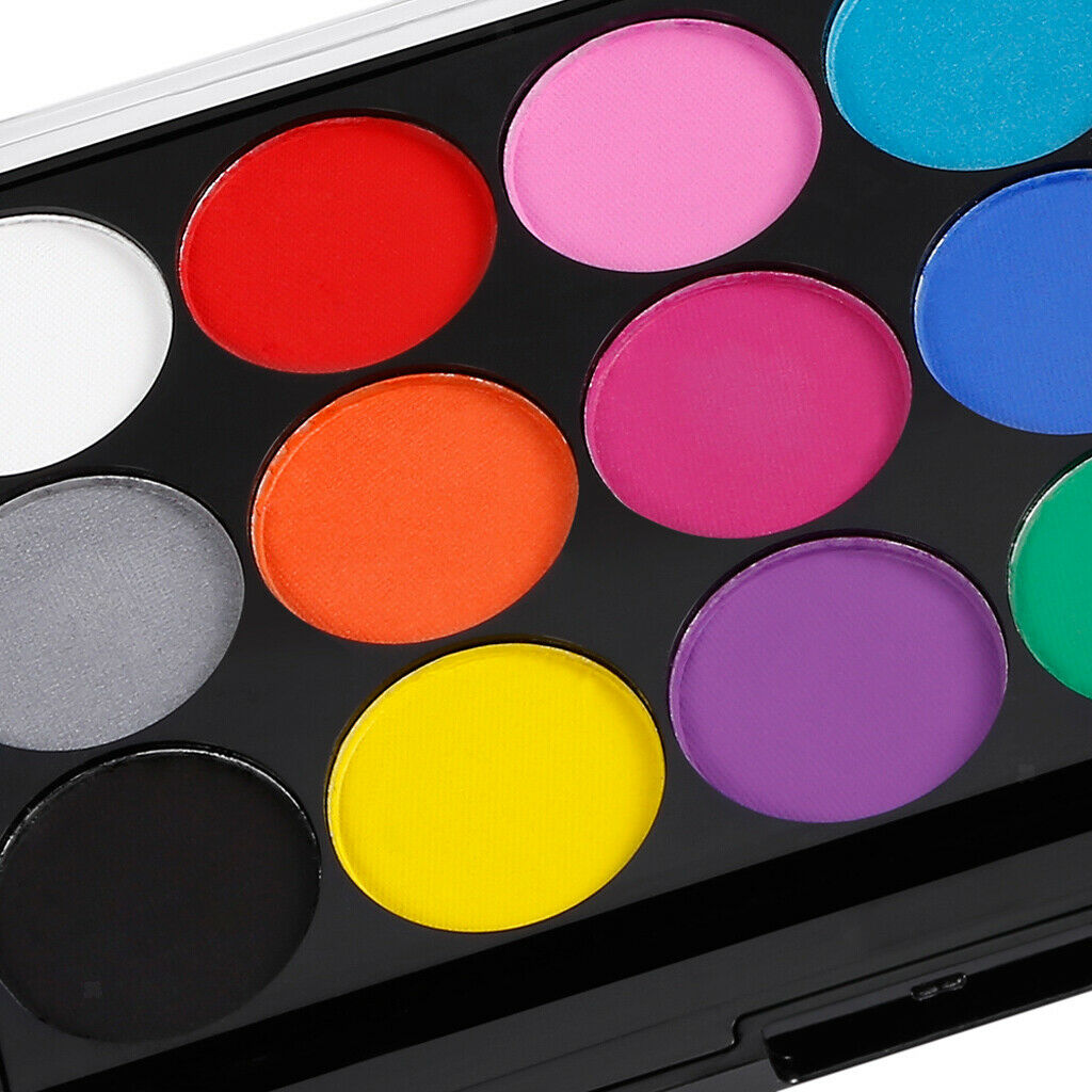 Non-toxic Face Body Paint Washable Oil Painting Fancy Art Makeup Palette
