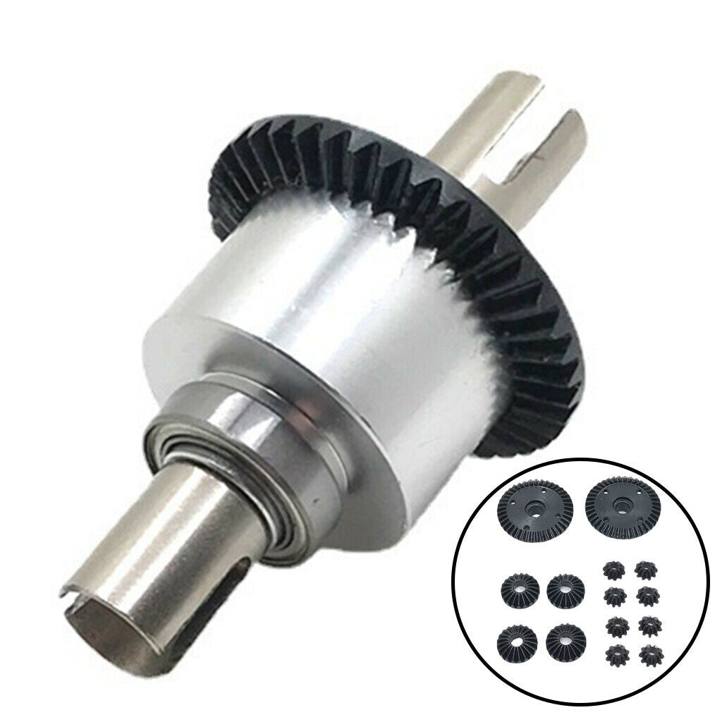 1:10 Scale RC 10T 20T 40T Metal Spur Diff Gear Set for WLtoys 104001 RC Car