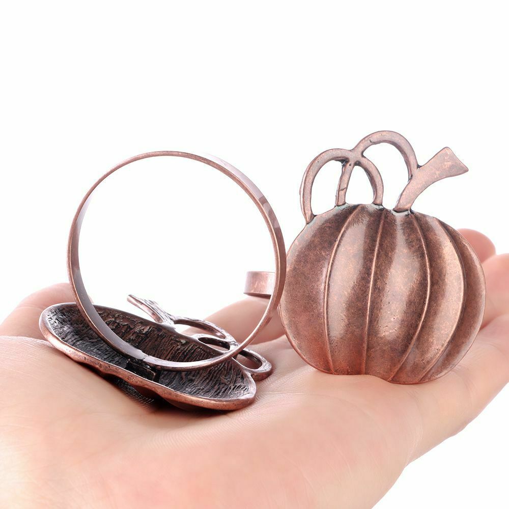 Bronze Weddings Napkin Holders Dinner Tables Rings Pumpkin Napkin Ring Fall