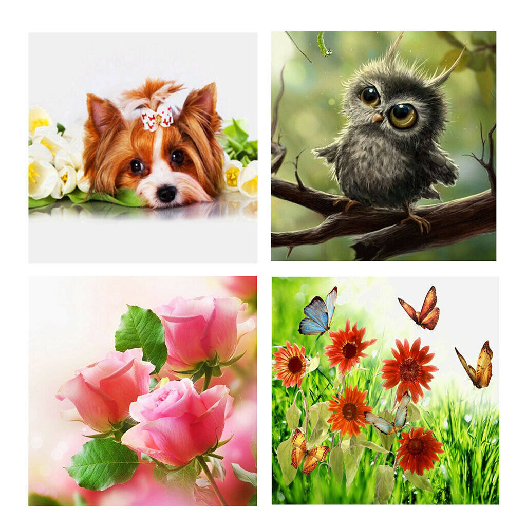 5D Diamond Painting Kits for Adults Cross Stitch Home Room Decor Owl