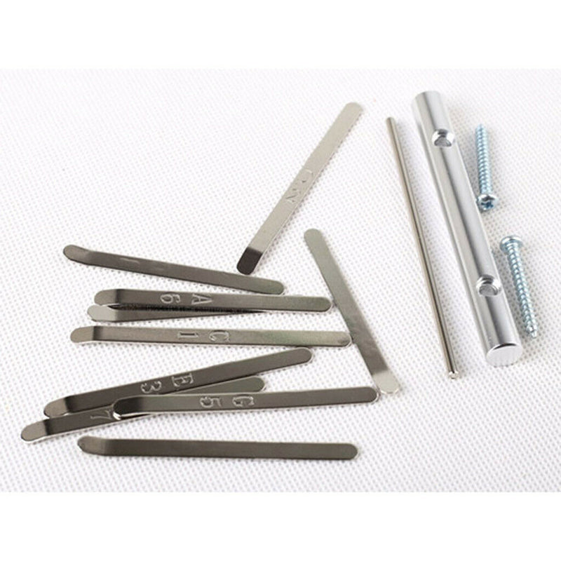 Steel Kalimba Mbira 10 Keys Thumb Piano Bridge Saddle Set DIY Handworking
