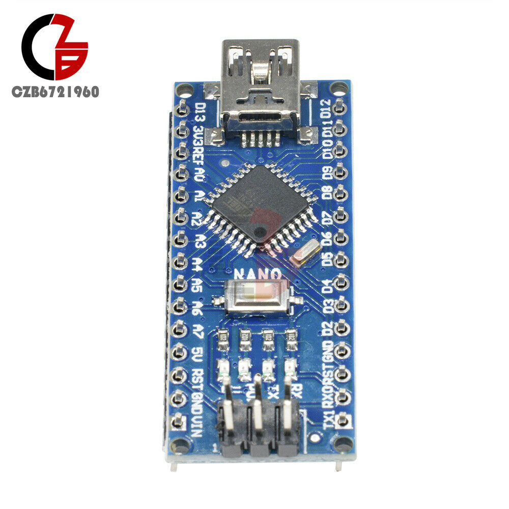 5PCS 5V 16MHz Nano V3.0 Mini USB ATmega328P-AU Micro Controller CH340G Driver