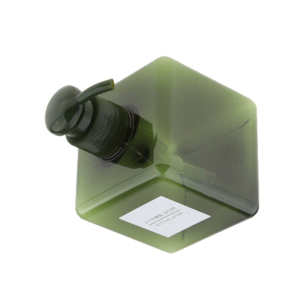 2Pcs Foaming Soap Dispenser Cosmetic Containers Bottle  Dark green 250ml