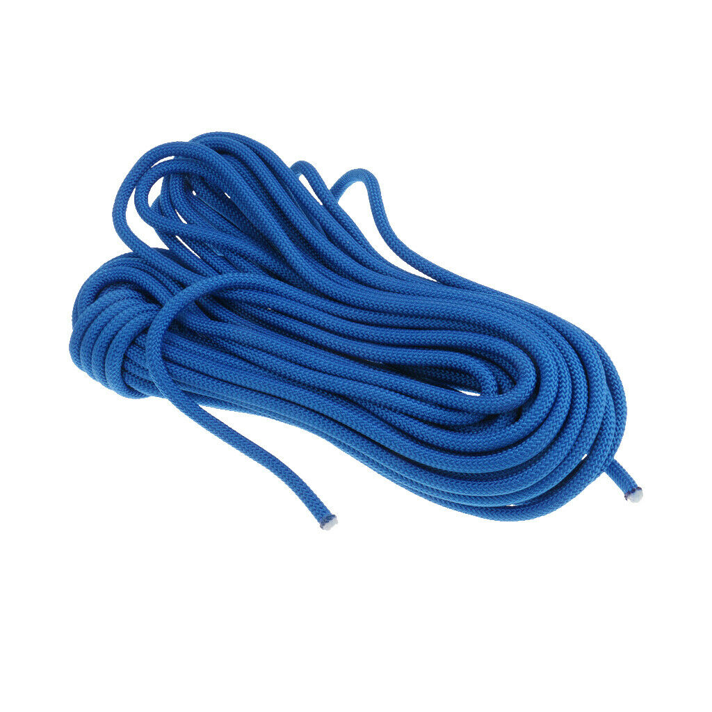 8mm Rock Climbing Tree Arborist Safety Rappelling Rope Auxiliary Cord - 10m