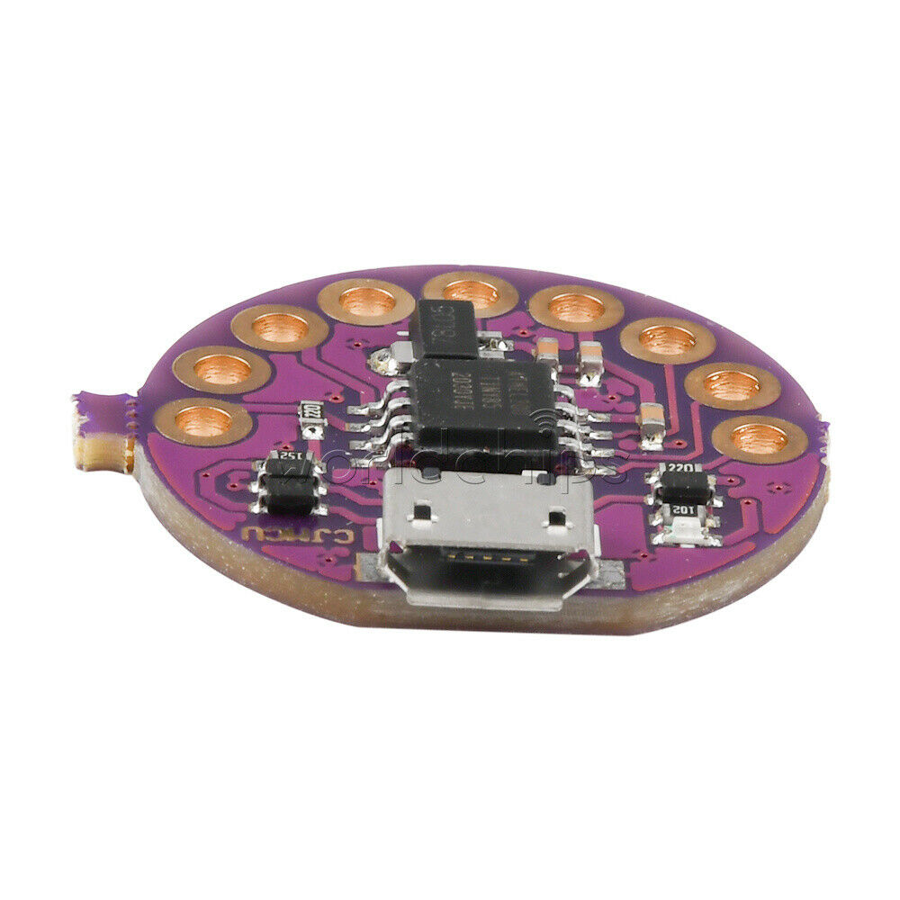 2PCS LilyTiny LilyPad ATtiny85 Micro USB Development Board Module For Arduino