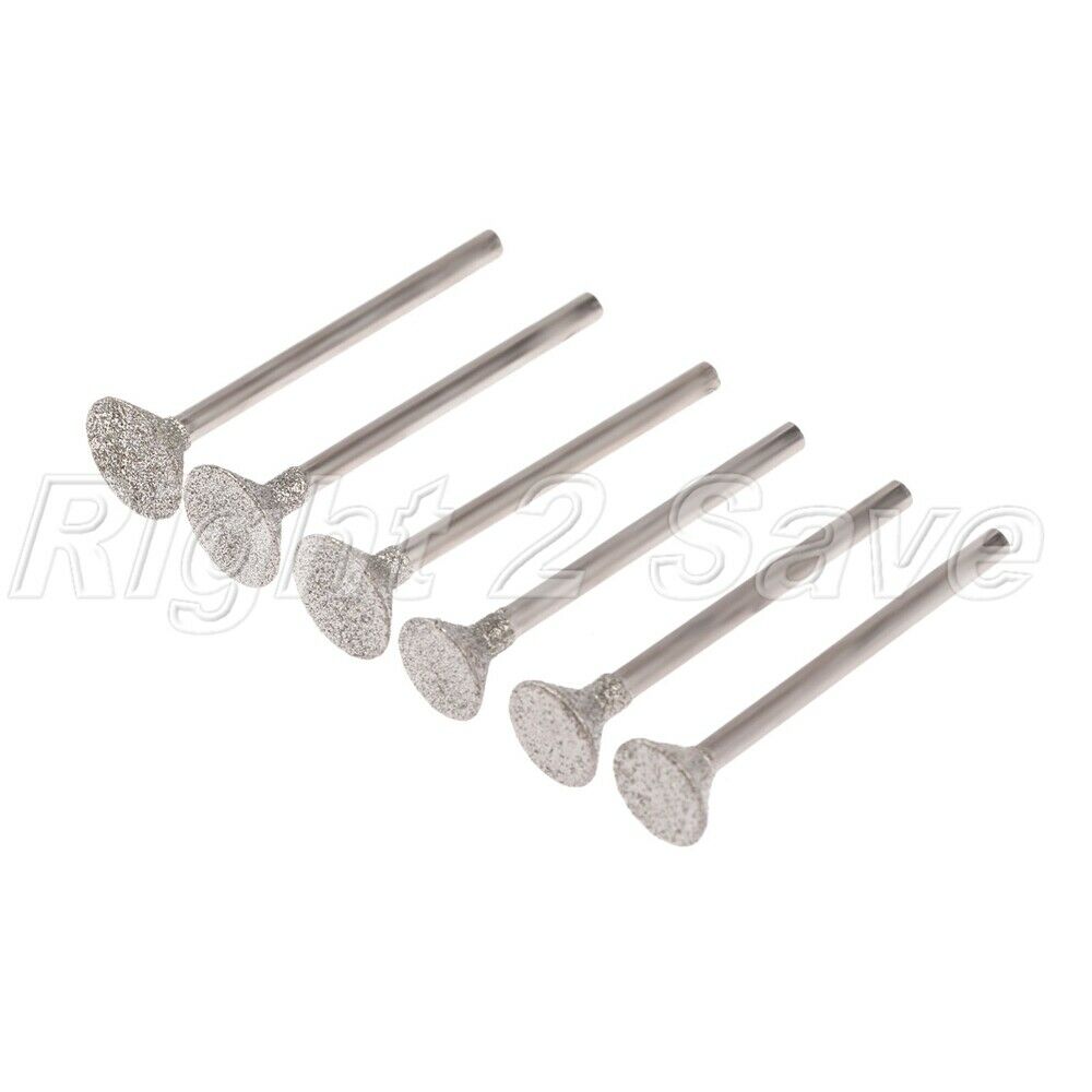 High Quality Diamond C3 Jade Amber Carving Grinding Needle Rotary Tool 10mm/12mm
