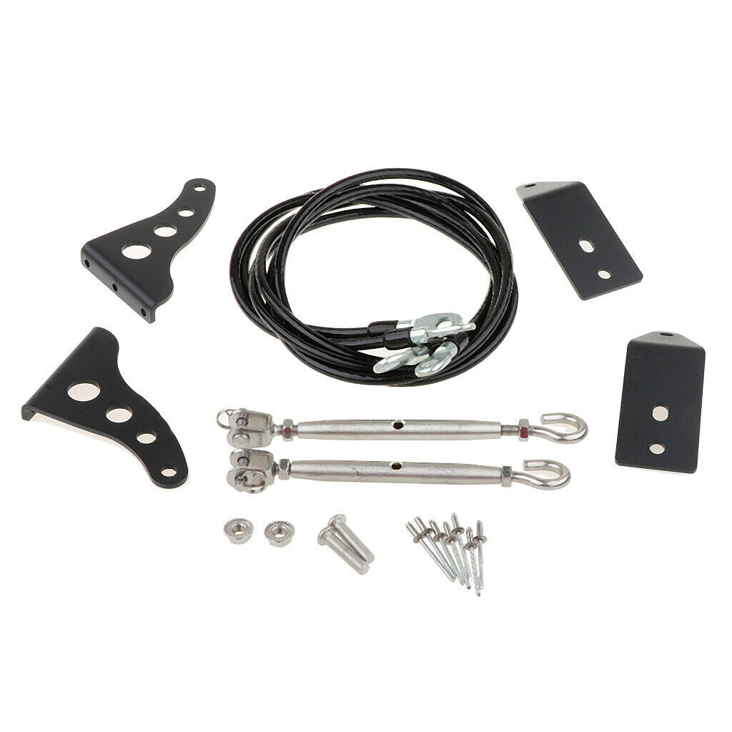 Adjustable Limb Riser Kit with Jungle Protection for Wrangler Jk07-17