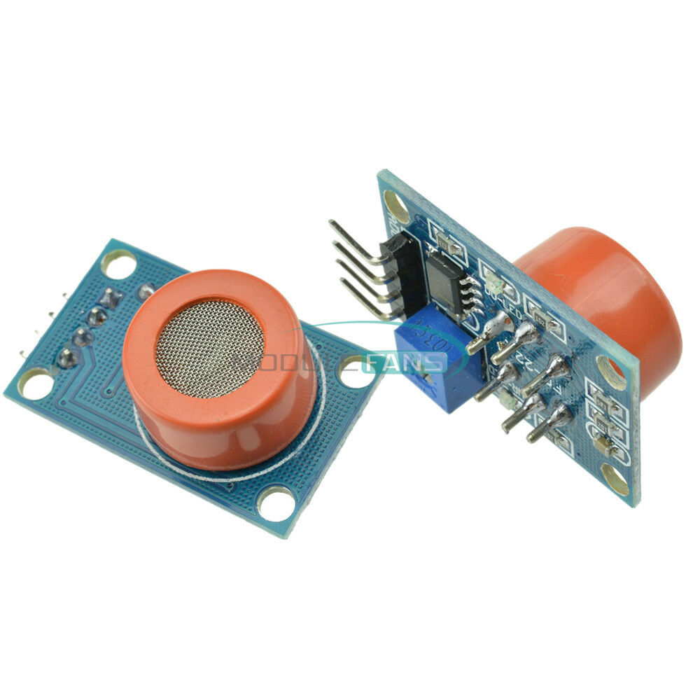 2PCS MQ-3 Alcohol Sensor Module Breath Gas Detector Ethanol Detection  Arduino