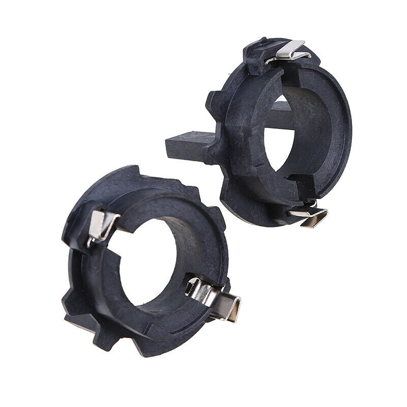 2Pcs H7 LED Headlight Bulb Adapter Holder Socket Base Cover For VW Golf Mk5