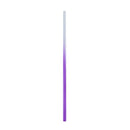 Drinking Metal Straws Gradient Color Sucker Outdoor Drinkware Picnic Dia.6mm