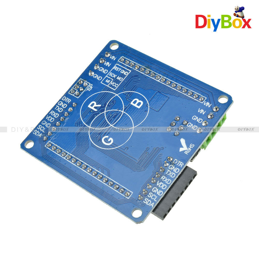 Full Color Rainbow Colorduino V2.0 Matrix RGB LED Driver Shield DIY For Arduino