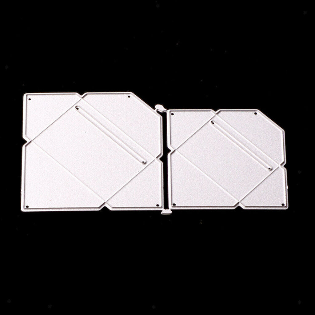 Love Letter Shape DIY Cutting Die Embossing Stencil Folder Scrapbook Making