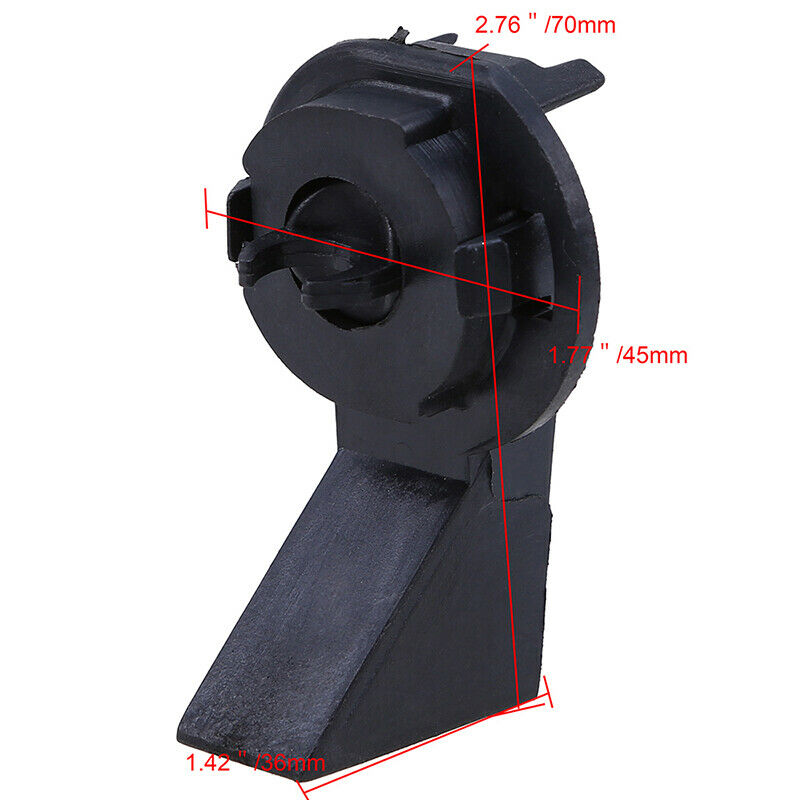 Black Auto Hood Cover Lock Base Lever for Ford Focus MK2 05-07 2006