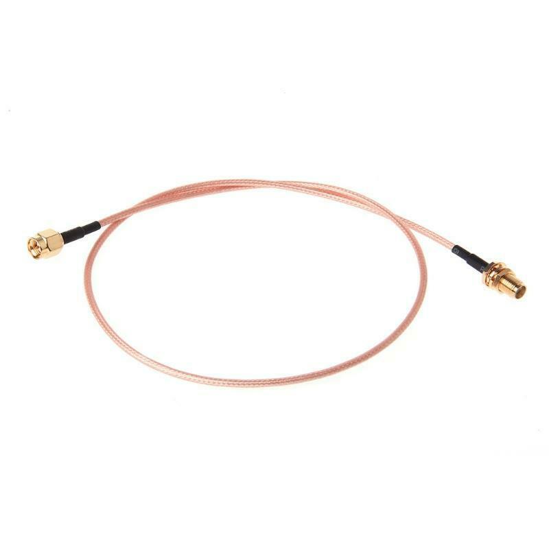 50cm RG316 Cable SMA Male Plug To SMA Female Jack Jumper Pigtail 20" FPV Wire