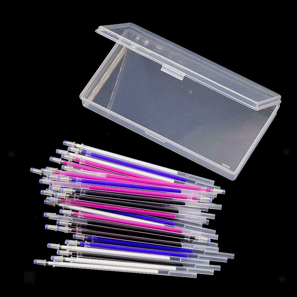 120x Heat Erase Pen Erasable Refills Chalk Fabric Marker for Sewing Supplies