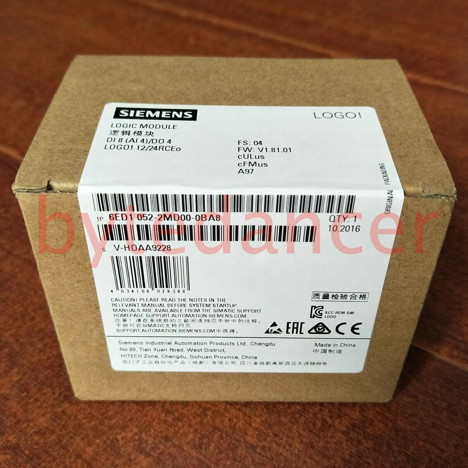 1PC New 6ED1052-2MD00-0BA8 1 year warranty Fast  SM9T