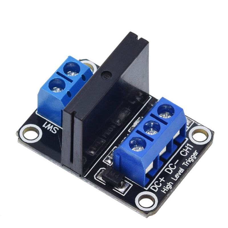 5V Solid State 1 Channel High Level Trigger 250V2A Relay Module with Fuse