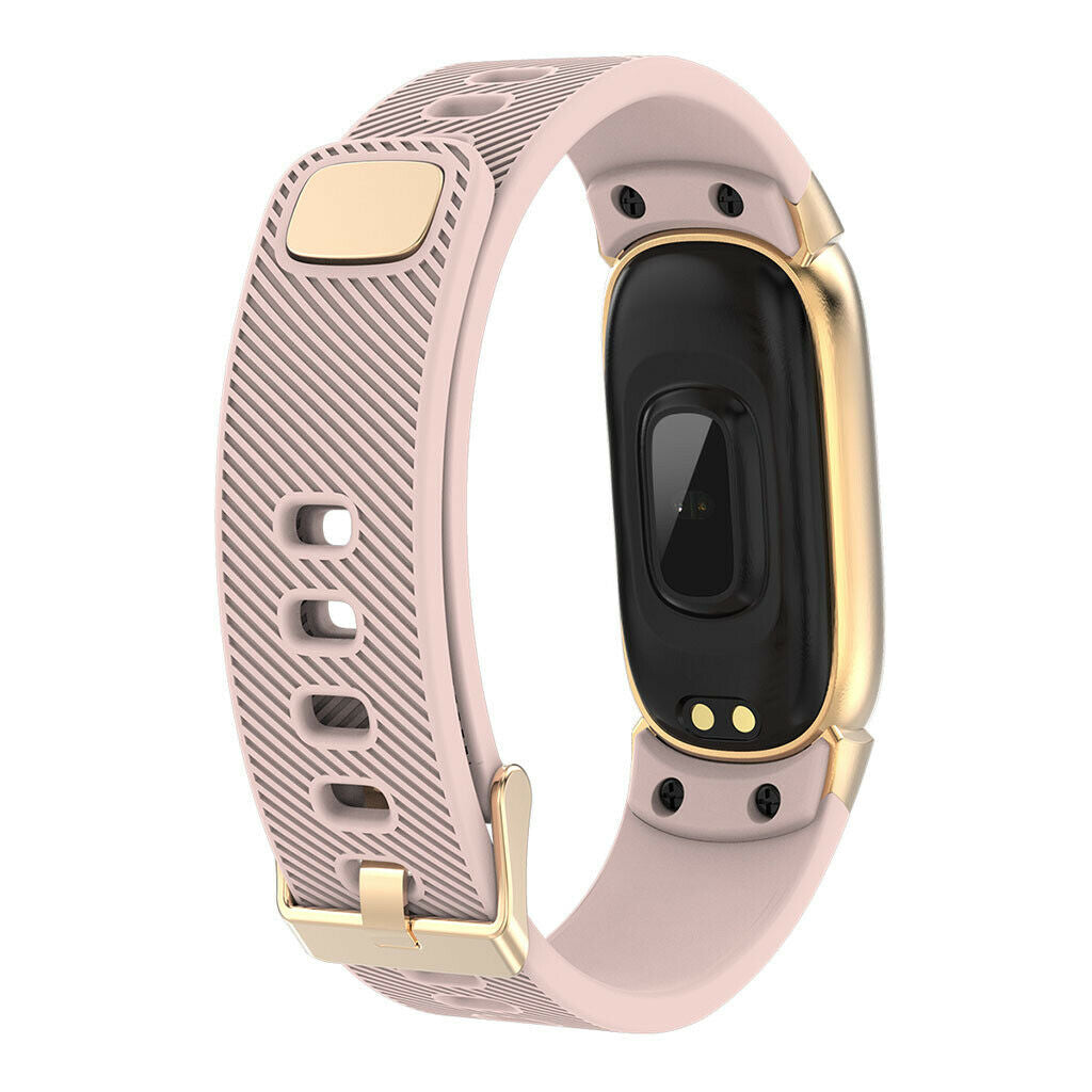 QW16 Smart Watch Sport Fitness Heart Rate Tracker Heart Rate Wristband Pink