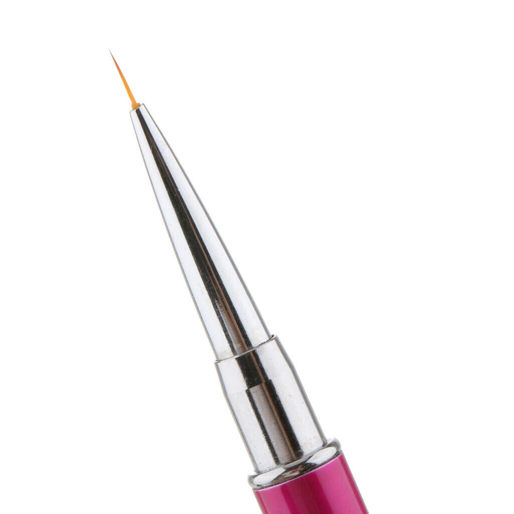 Mermaid Tail Tips UV Gel Polish Nail Art Drawing Painting Pen Brush Rose