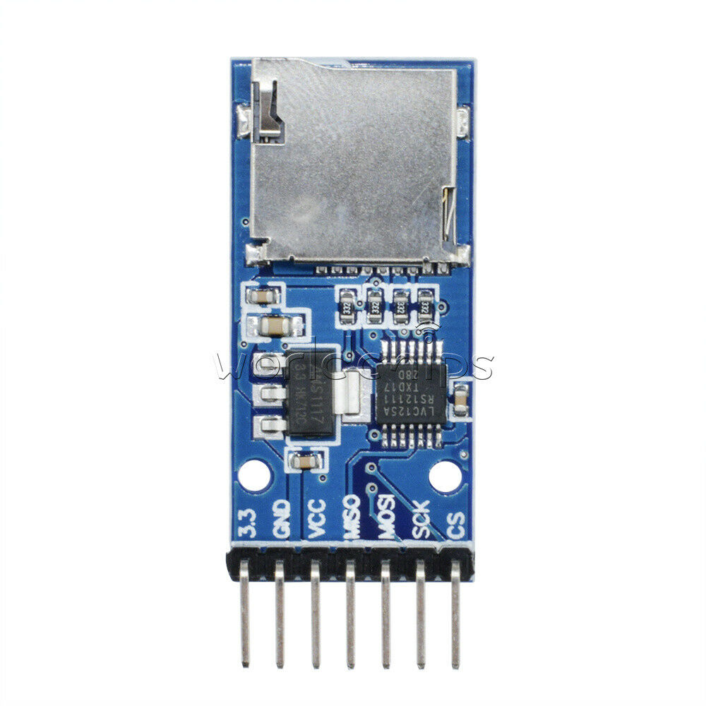 10PCS Micro SD TF Card Storage Memory Module  For Arduino SPI Level conversion