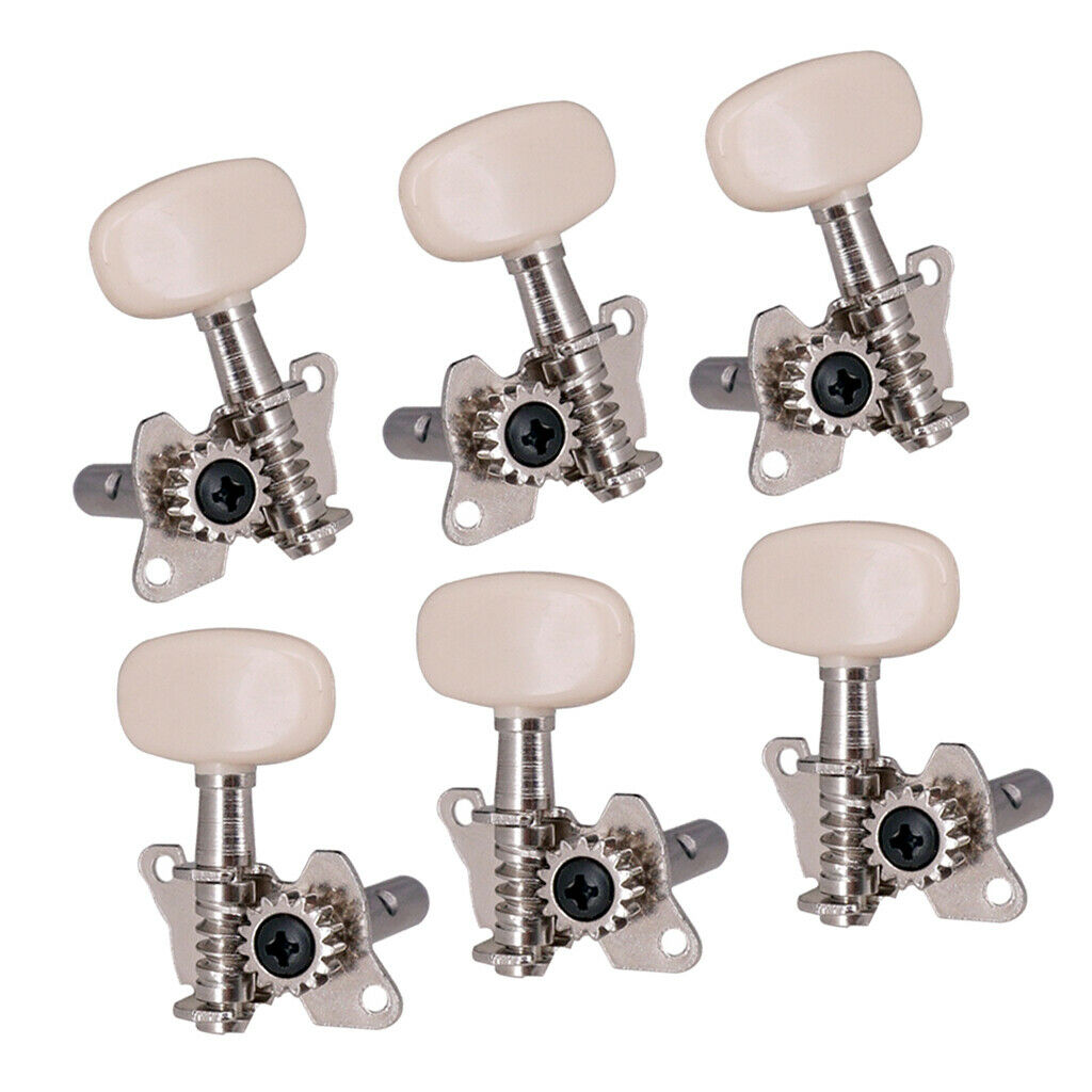 Professional Guitar Machine Heads 3L + 3R Tuning Pegs Tuner for