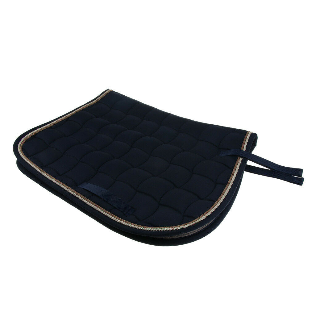 Cotton   Quilted   Horse   Saddle   Cloth   Equestrian   Saddle   Pads   with