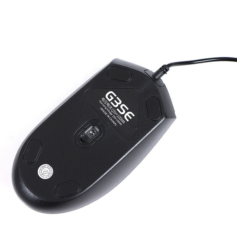 LED Optical 1600DPI USB Wired Colorful Gaming Mouse Mice for PC LabtljJ XC